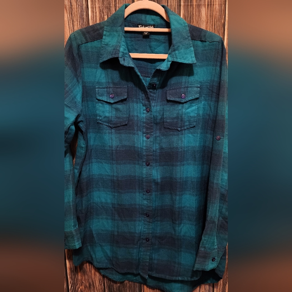 fashion web large flannel